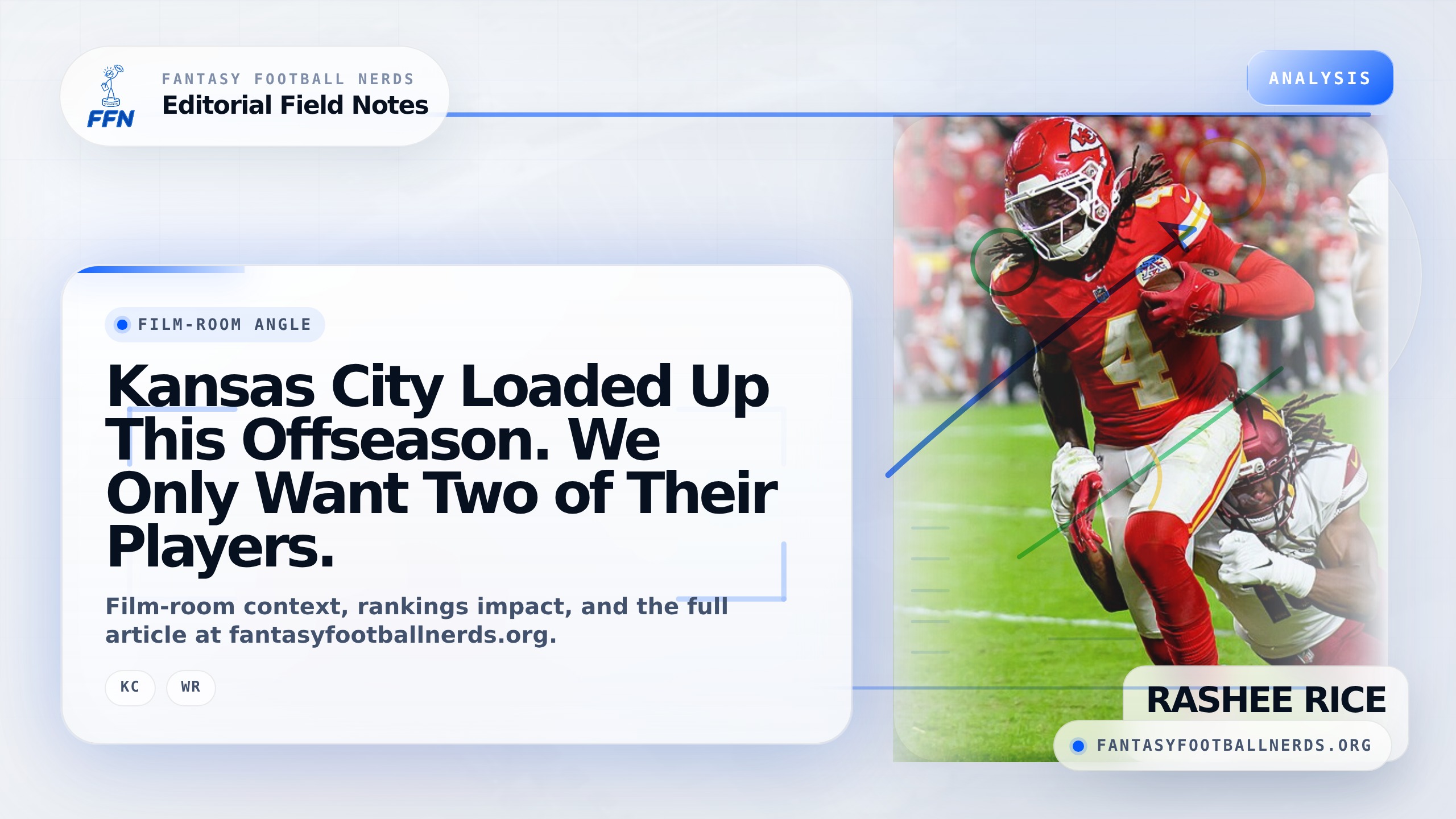 Kansas City Loaded Up This Offseason. We Only Want Two of Their Players.