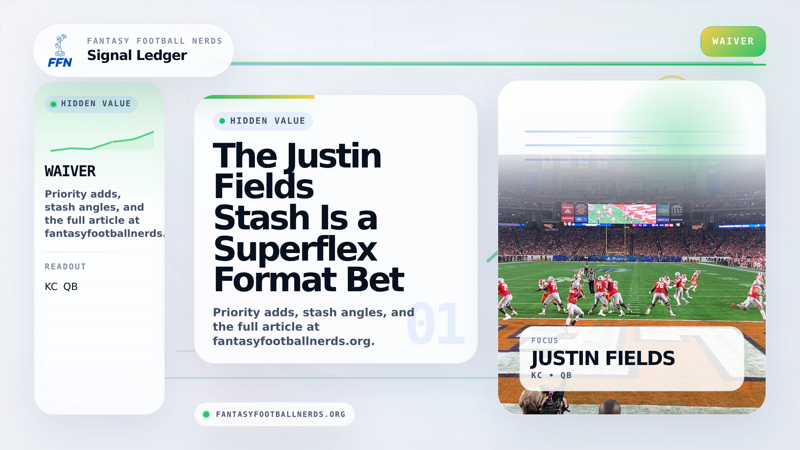 The Justin Fields Stash Is a Superflex Format Bet